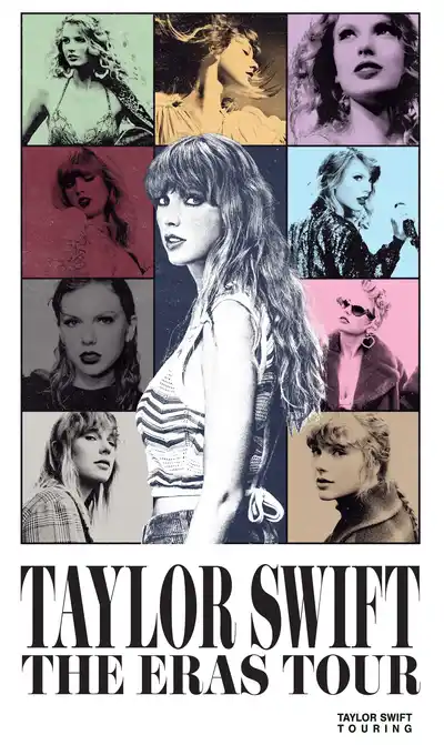 poster Taylor Swift The Eras Tour 2023 