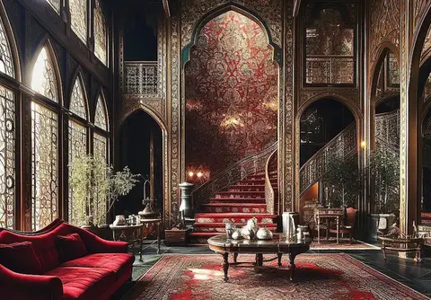 کانسپت زیباترین خانه ایرانی جهان در نیویورک تایمز